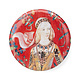 Pocket Mirror W, Ø 80 mm,  Tapestry Lady with the Unicorn