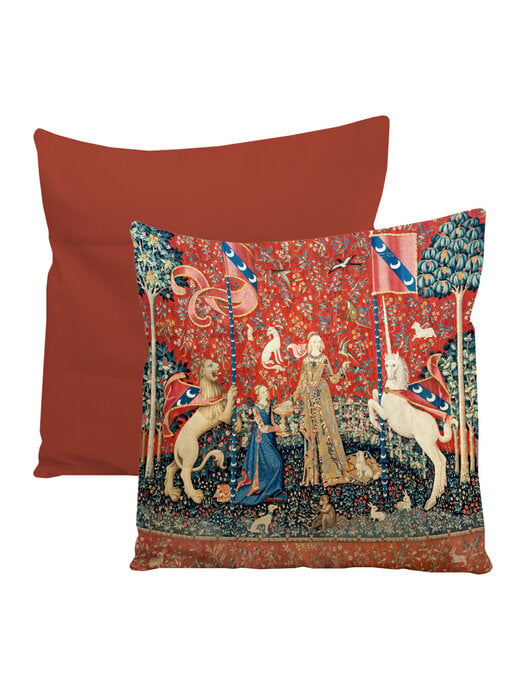 Cushion cover, 45x45 cm,  Tapestry Lady with the Unicorn