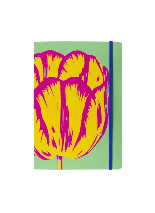 Cuaderno de tapa blanda, A5, Tulip Pop Line Verde