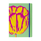 Cuaderno de tapa blanda, A5, Tulip Pop Line Verde