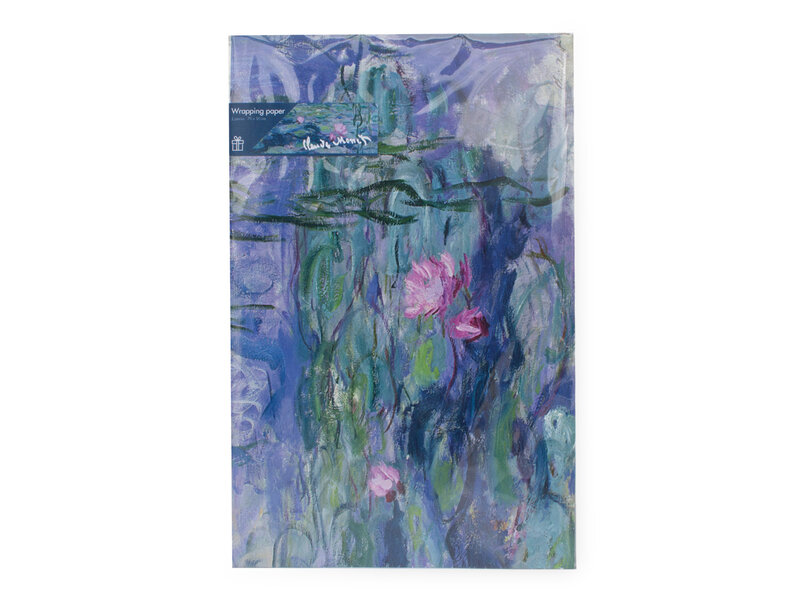 Giftwrap, set of 2 sheets , Claude Monet