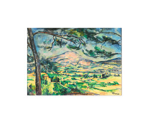 Poster Cezanne, Montagne Sainte Victoire with pine | Museum