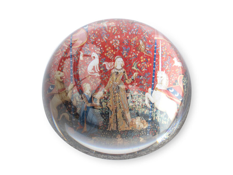 Glass Dome, Tapestry Lady with the Unicorn