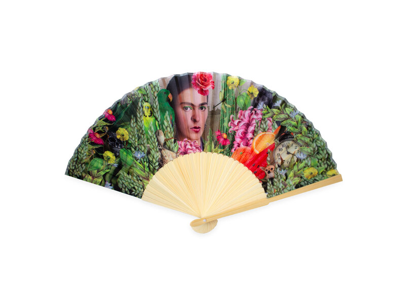 Fan ,   inspired by  Frida Kahlo