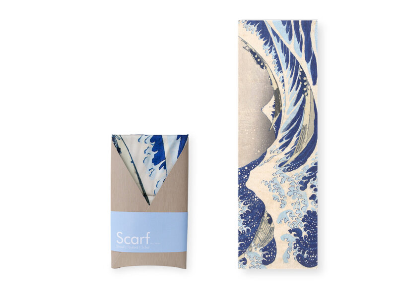 Schal, Hokusai, Die große Welle