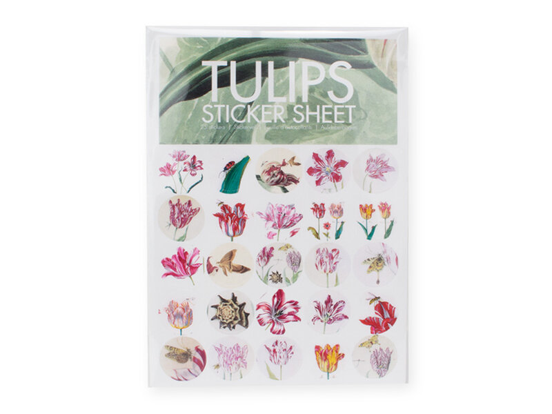 Stickersheet, Tulpen
