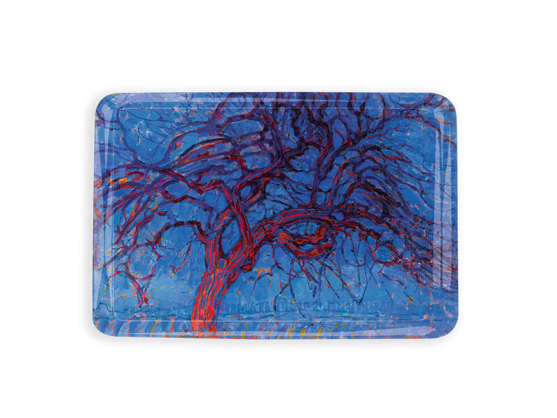 Serving Tray, MIDI, Piet Mondriaan, Red Tree