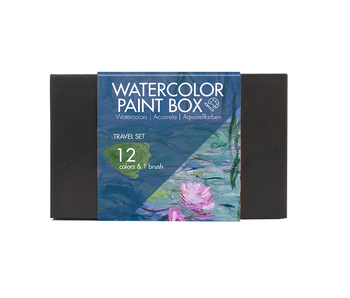 Aquarel Set, Claude Monet, Waterlelies
