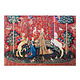 Postcard, 10x15 cm, Tapestry Lady with the Unicorn