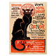 Poster, 50x70, Le chat Noir, Theophile Steinlen