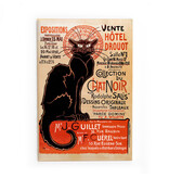 Kühlschrankmagnet, Le chat Noir, Theophile Steinlen