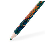 Crayon multicolore - Orange Vert