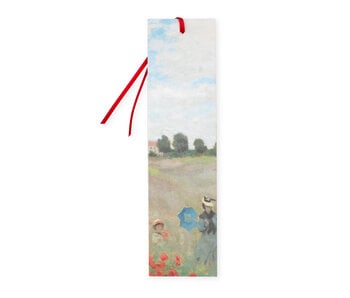 Classical Bookmark,    Claude Monet,  Field with poppies