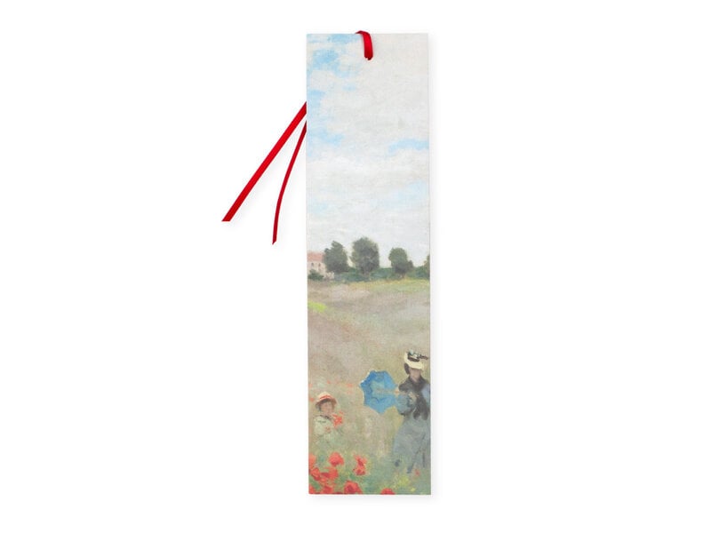 Classical Bookmark,    Claude Monet,  Field with poppies