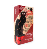 Puzzle, 1000 Teile, Le chat Noir, Theophile Steinlen