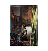 Fridge Magnet, Girl reading letter at open window, Vermeer