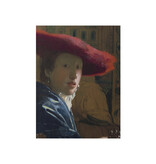 Softcover art sketchbook, Girl with a red hat, Johannes Vermeer