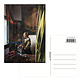Postcard, 10 x 15 cm, Girl reading letter at open window, Vermeer