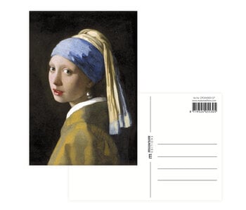 Postcards,  Vermeer, Girl with the pearl Earring