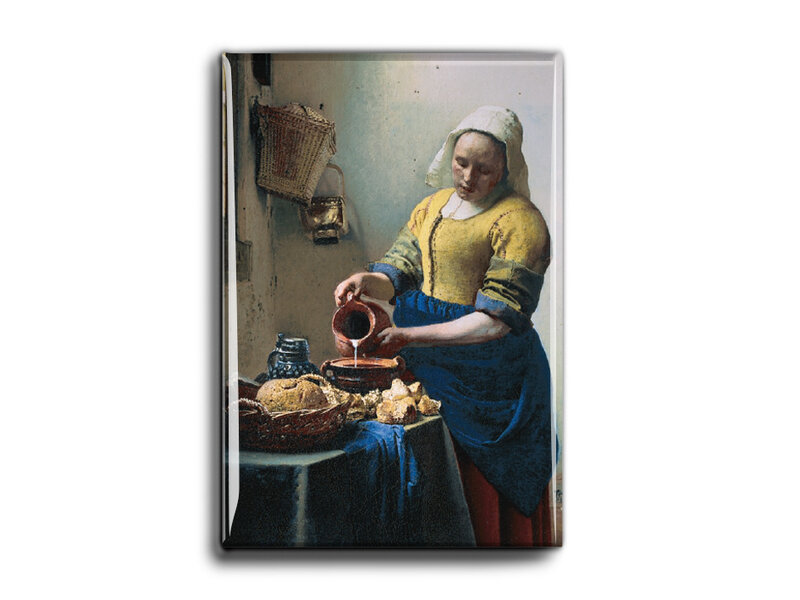 Fridge magnets, Set of 3,Johannes Vermeer