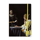 Softcover-Notizbuch, A5, Dame und Magd, Johannes Vermeer