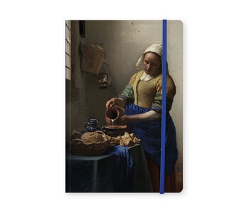 Carnet à couverture souple A5,  Vermeer, la laitière