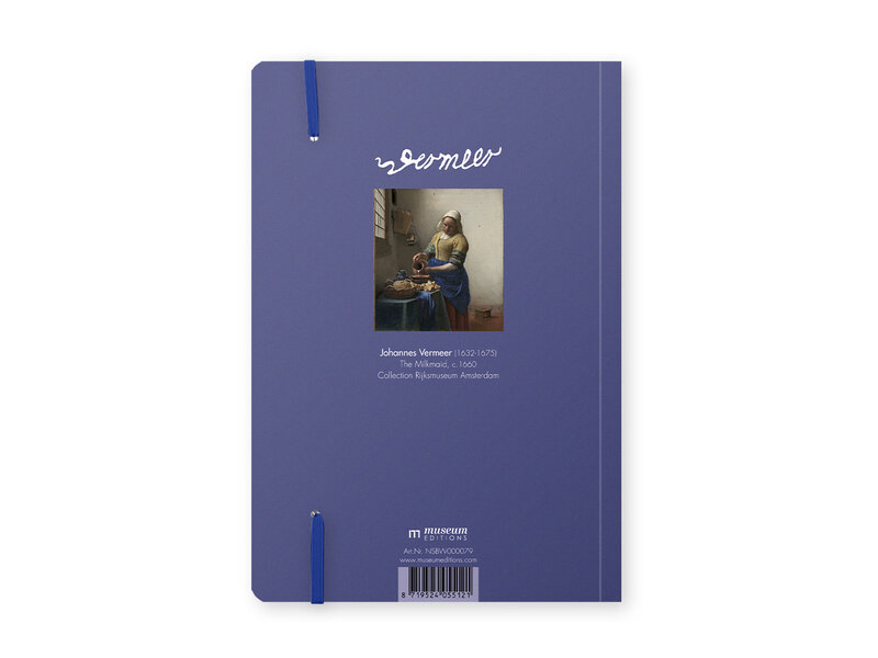 Cuaderno de tapa blanda, A5la Lechera, Vermeer