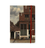 Softcover Book A5 ,  Vermeer, The little street, Delft