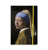 Softcover Book A5 W,  Vermeer, Girl with a Pearl Earring