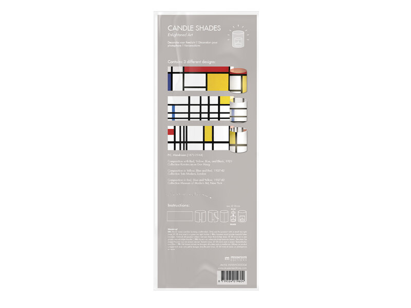 Candle shade, Mondrian