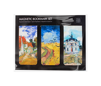 Set van 3 Magnetische boekenleggers, Maison de van Gogh, Auvers