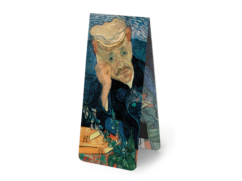 Magnetisches Lesezeichen, Maison de van Gogh, Porträt von Dr Gachet