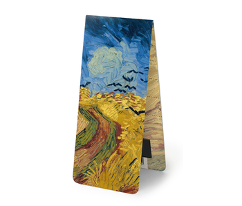 Magnetic Bookmark, Maison de van Gogh, Wheatfield with Crows