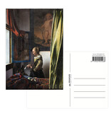 Postcard folder,  Johannes Vermeer