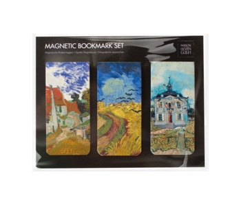 Set of 3, Magnetic bookmark, Maison de van Gogh, Auvers