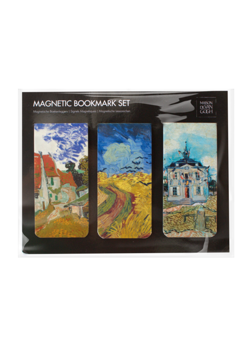 Set of 3, Magnetic bookmark, Maison de van Gogh, Auvers