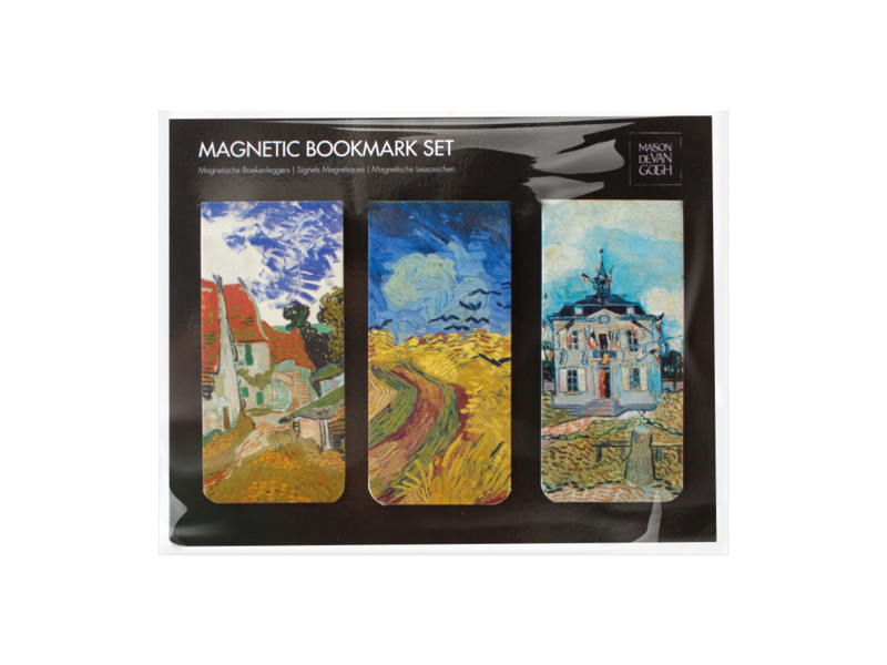 Set of 3, Magnetic bookmark, Maison de van Gogh, Auvers