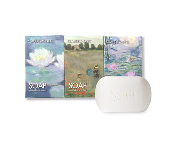 Set of 3 soaps, Masterpieces of Claude Monet