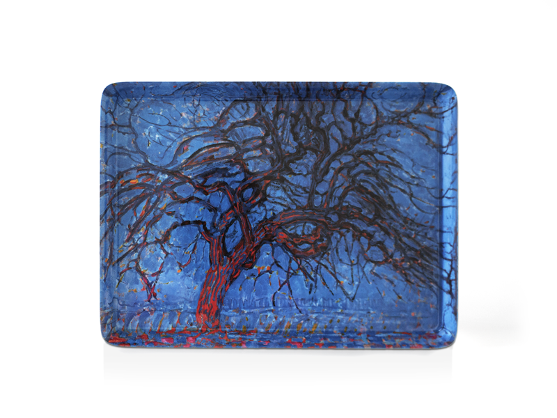 Serviertablett , MIDI, Piet Mondriaan, Roter Baum