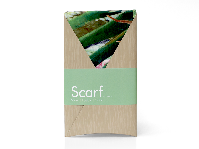 Scarf , inspired by  Frida Kahlo