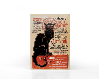 Blanco notepad A6, Le Chat Noir, Steinlen