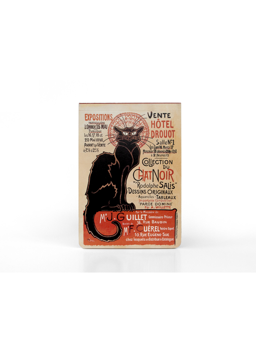 Blanco notepad A6, Le Chat Noir, Steinlen