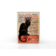 Blank notepad A6, Le Chat Noir, Steinlen