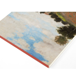 Blank blocnote A6, Claude Monet, Field with poppies