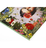 leeres Notizbuch A6, inspiriert von Frida Kahlo