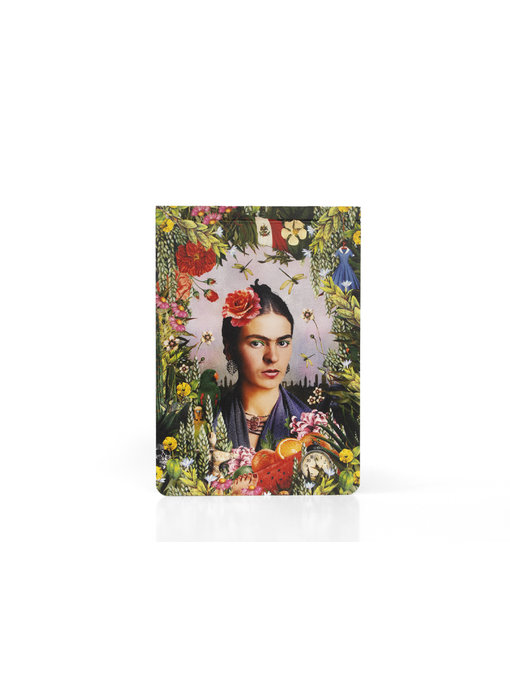 Blanco notepad A6, geïnspireerd op Frida Kahlo