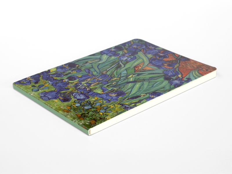 Bloc-notes vierge A6,  Iris, Vincent van Gogh