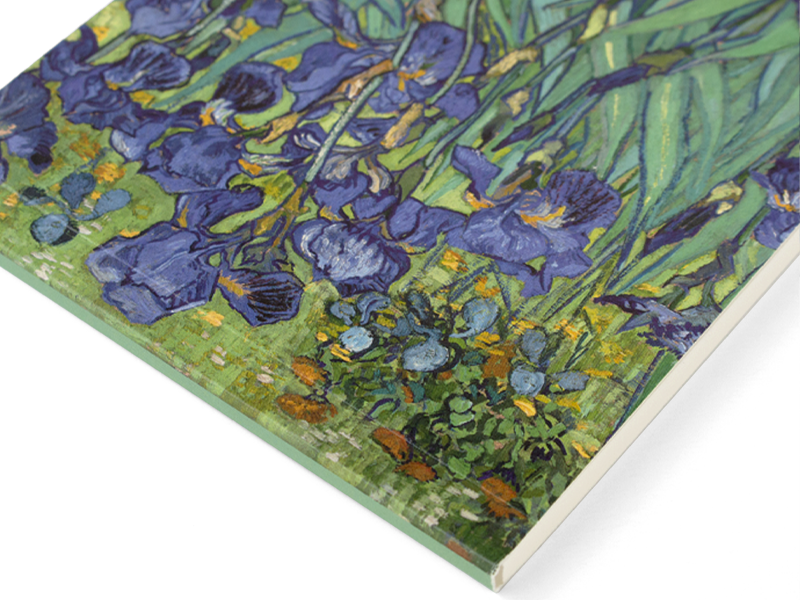 Bloc-notes vierge A6,  Iris, Vincent van Gogh
