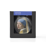 Pisapapeles de vidrio convexo, Vermeer, Chica con un arete de perla