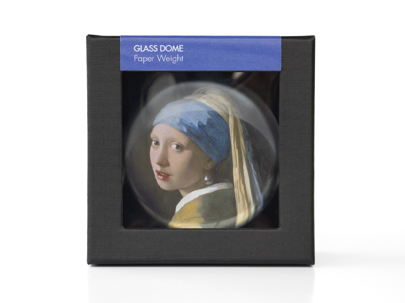 Glass Dome, Vermeer, Girl with the Pearl Earring